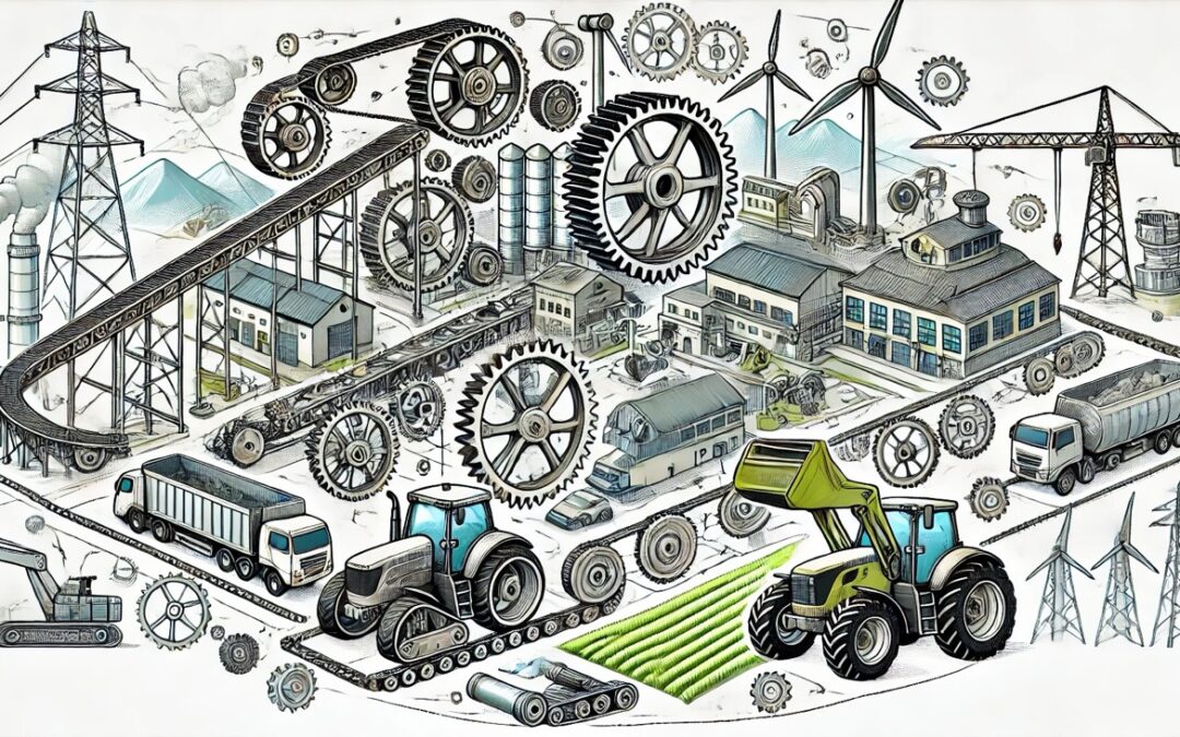 Trasmissioni meccaniche nell’industria: settori e applicazioni chiave